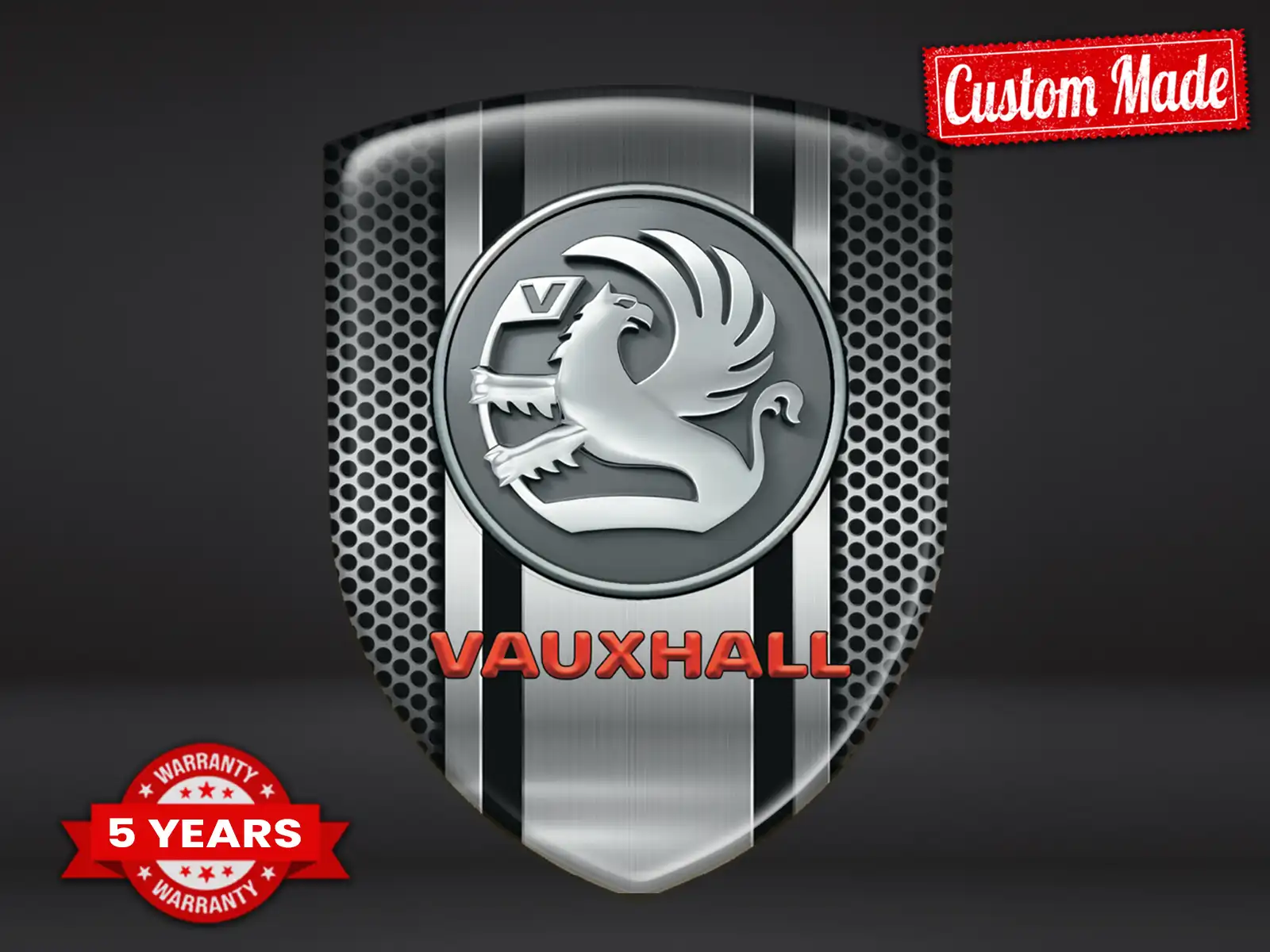 Vauxhall Pegatinas Relieve Coche Resistentes Limitadas Universales